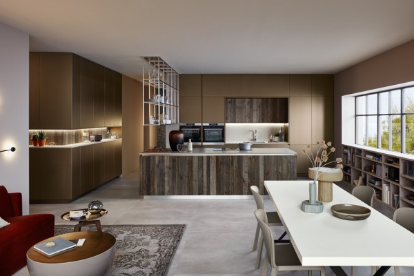 Lounge
Lounge - a system in the Essence collection - interprets the concept of maximum serviceability by revisiting the meaning of quality and daily living, to turn the kitchen into a place that is m